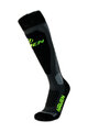 HAVEN Kerékpáros térd zokni - COMPRESSIVE SKI - szürke