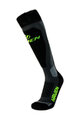 HAVEN Kerékpáros térd zokni - COMPRESSIVE SKI - szürke