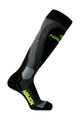 HAVEN Kerékpáros térd zokni - COMPRESSIVE SKI - szürke
