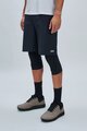 POC Rövid kerékpáros nadrág kantár nélkül - MOTION AIR - fekete