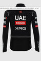 PISSEI Kerékpáros dzseki béléssel - UAE TEAM EMIRATES - XRG 2025 GIACCA PRIMAPELLE OFFICIAL - fekete