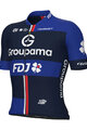 ALÉ Rövid ujjú kerékpáros mez - GROUPAMA FDJ 2025 - kék