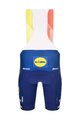 SANTINI Rövid kerékpáros nadrág kantárral - LIDL TREK - BIB SHORTS