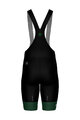 SANTINI Rövid kerékpáros nadrág kantárral - TOUR DE FRANCE - BIB SHORTS - fekete