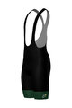 SANTINI Rövid kerékpáros nadrág kantárral - TOUR DE FRANCE - BIB SHORTS - fekete