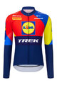 SANTINI Hosszú ujjú kerékpáros mez - LIDL TREK 2025 - színes