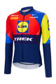 SANTINI Hosszú ujjú kerékpáros mez - LIDL TREK 2025 - színes