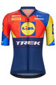 SANTINI Rövid ujjú kerékpáros mez - LIDL TREK 2025 - színes