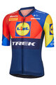 SANTINI Rövid ujjú kerékpáros mez - LIDL TREK 2025 - színes