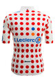 SANTINI Rövid ujjú kerékpáros mez - TOUR DE FRANCE - POLKA DOT JERSEY - színes