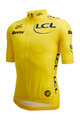 SANTINI Rövid ujjú kerékpáros mez - TOUR DE FRANCE - YELLOW JERSEY - sárga