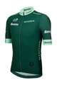 SANTINI Rövid ujjú kerékpáros mez - TOUR DE FRANCE - GREEN JERSEY - zöld