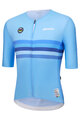 SANTINI Rövid ujjú kerékpáros mez - UCI WORLD CHAMPION BELGIUM - kék