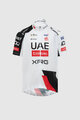 PISSEI Rövid ujjú kerékpáros mez - UAE TEAM EMIRATES - XRG 2026 REPLICA JUNIOR - fehér/fekete/piros