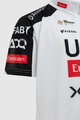 PISSEI Rövid ujjú kerékpáros mez - UAE TEAM EMIRATES - XRG 2026 REPLICA JUNIOR - fehér/fekete/piros