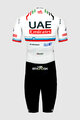 PISSEI Kerékpáros overall - UAE TEAM EMIRATES 2024 SLOVENIA CHAMPION - fehér/fekete