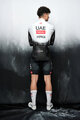 PISSEI Hosszú ujjú kerékpáros mez - UAE TEAM EMIRATES - XRG 2025 REPLICA - fehér/fekete