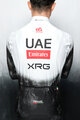 PISSEI Hosszú ujjú kerékpáros mez - UAE TEAM EMIRATES - XRG 2025 REPLICA - fehér/fekete