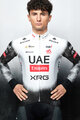 PISSEI Hosszú ujjú kerékpáros mez - UAE TEAM EMIRATES - XRG 2025 REPLICA - fehér/fekete