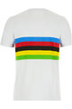 SANTINI Rövid ujjú kerékpáros póló - UCI OFFICIAL WORLD CHAMPION KID - színes