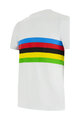 SANTINI Rövid ujjú kerékpáros póló - UCI OFFICIAL WORLD CHAMPION KID - színes