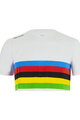 SANTINI Rövid ujjú kerékpáros póló - UCI OFFICIAL WORLD CHAMPION - színes