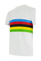 SANTINI Rövid ujjú kerékpáros póló - UCI OFFICIAL WORLD CHAMPION - színes