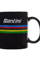 SANTINI csészéket - UCI WORLD CHAMPION MUG - fekete