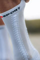 COMPRESSPORT Klasszikus kerékpáros zokni - PRO RACING V4.0 BIKE - fehér
