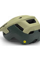 MET Kerékpáros sisak - TERRAE MIPS - zöld