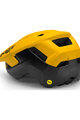 MET Kerékpáros sisak - TERRAE MIPS - sárga/fekete