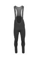 AGU Hosszú kerékpáros nadrág kantárral - ESSENTIAL WINDPROOF  - fekete