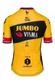 AGU Rövid ujjú kerékpáros mez - JUMBO-VISMA 2023 PRIMOZ ROGLIC - fekete/sárga