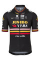 AGU Rövid ujjú kerékpáros mez - JUMBO-VISMA TRIPLE VICTORY 2023 - fekete