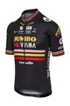 AGU Rövid ujjú kerékpáros mez - JUMBO-VISMA TRIPLE VICTORY 2023 - fekete
