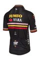 AGU Rövid ujjú kerékpáros mez - JUMBO-VISMA TRIPLE VICTORY 2023 - fekete