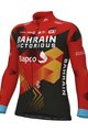 ALÉ Hosszú ujjú kerékpáros mez - BAHRAIN VICTORIOUS 2023 WNT - piros/kék/sárga/fekete