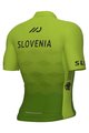 ALÉ Rövid ujjú kerékpáros mez - SLOVENIA NATIONAL 23 - zöld