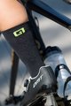 ALÉ Klasszikus kerékpáros zokni - TEAM KLIMATIK H22 - fekete