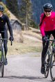 ALÉ Hosszú ujjú kerékpáros mez - WARM RACE LADY WNT - rózsaszín