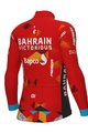 ALÉ Hosszú ujjú kerékpáros mez - BAHRAI VICTORIOUS 22 - sárga/kék/piros/fekete