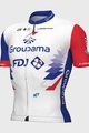ALÉ Rövid ujjú kerékpáros mez - GROUPAMA FDJ 2022 - piros/kék/fehér