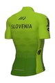 ALÉ Rövid ujjú kerékpáros mez - SLOVENIA NATIONAL 22 - zöld