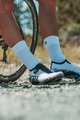 ALÉ Klasszikus kerékpáros zokni - TEAM  - fehér