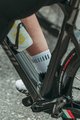 ALÉ Klasszikus kerékpáros zokni - LOGO Q-SKIN  - fehér