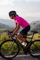 ALÉ Rövid ujjú kerékpáros mez - STARS LADY - rózsaszín