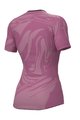 ALÉ Rövid ujjú kerékpáros póló - ETESIA LADY - rózsaszín