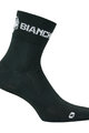 BIANCHI MILANO Klasszikus kerékpáros zokni - ASFALTO - fekete