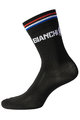 BIANCHI MILANO Klasszikus kerékpáros zokni - BOLCA - fekete