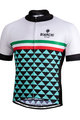 BIANCHI MILANO Rövid ujjú kerékpáros mez - CODIGORO - fehér